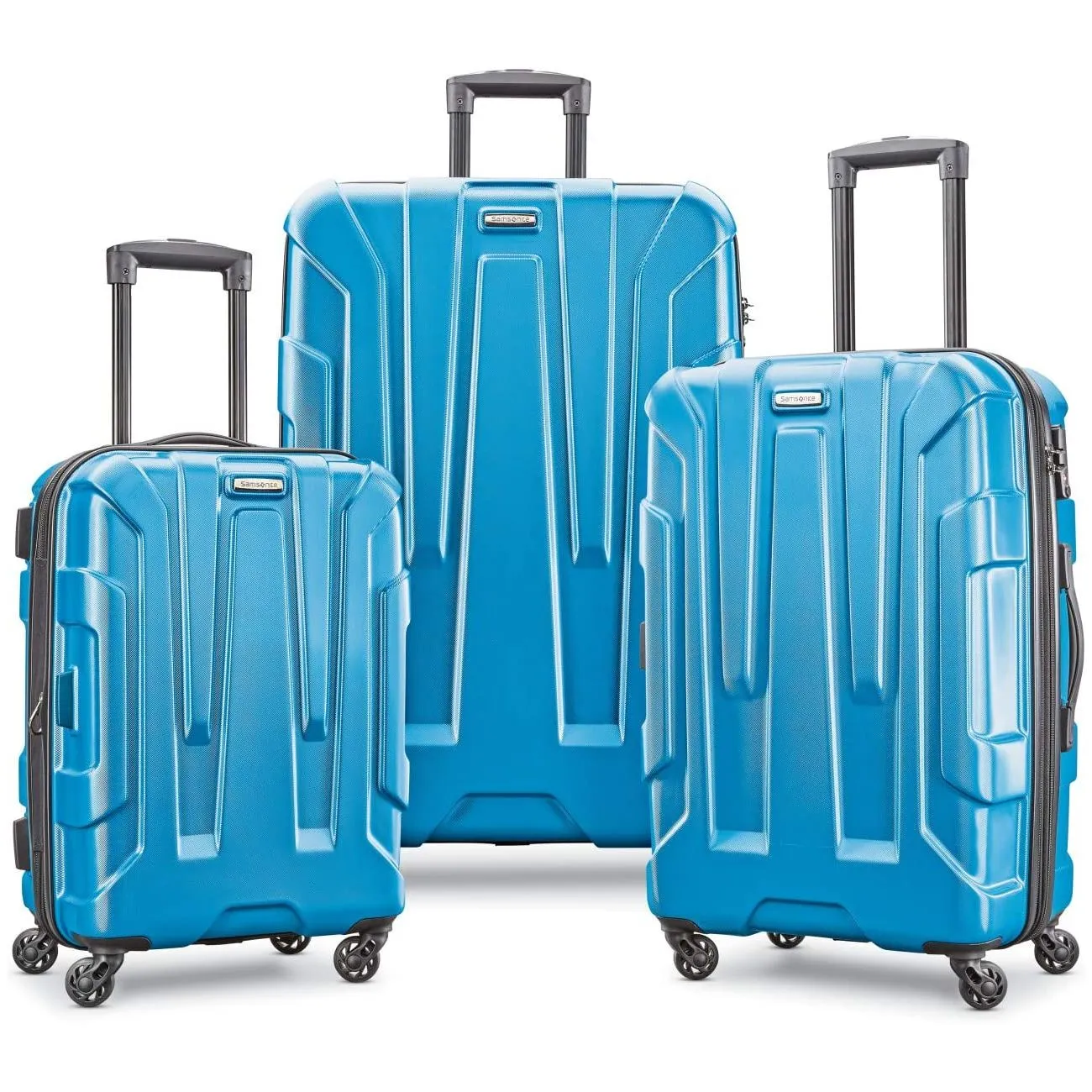 3 Piece Hardside Expandable Luggage with Spinner Wheels