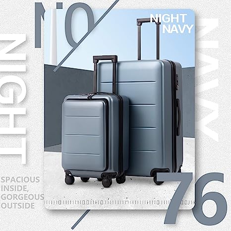 COOL Luggage Suitcase Piece Set Carry On ABS+PC Spinner Trolley