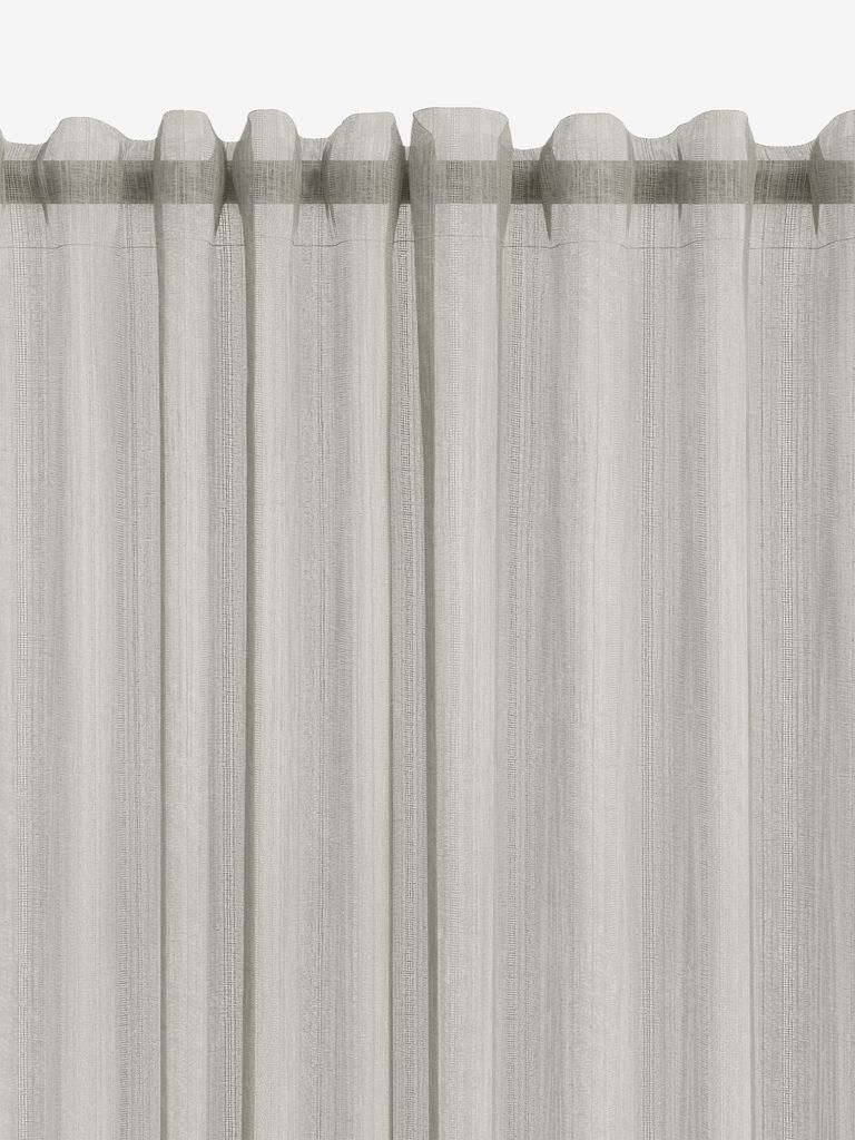 Curtain BASSHOLMEN 1x140x245 light grey
