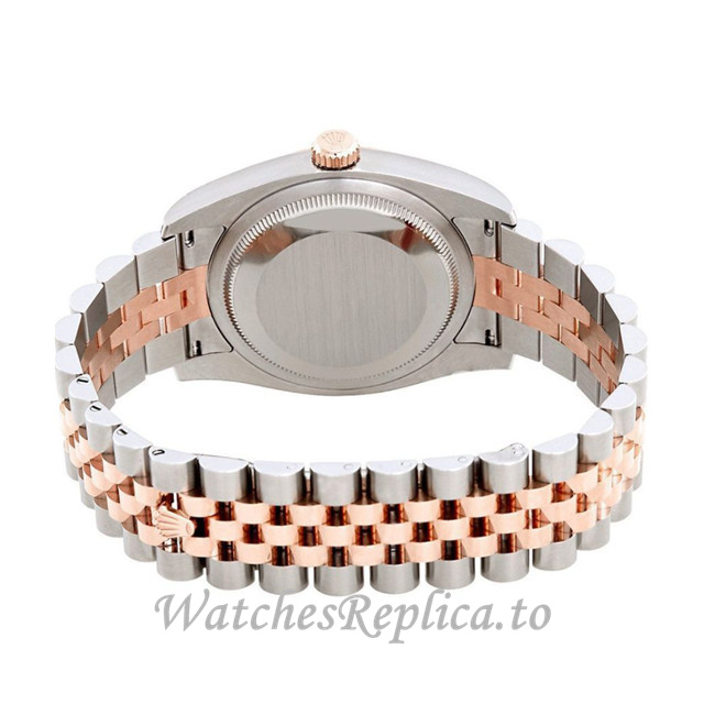 Replica Rolex Datejust 116201-12 36MM Stainless steel strap Mens Watch - Replica Watches Shop