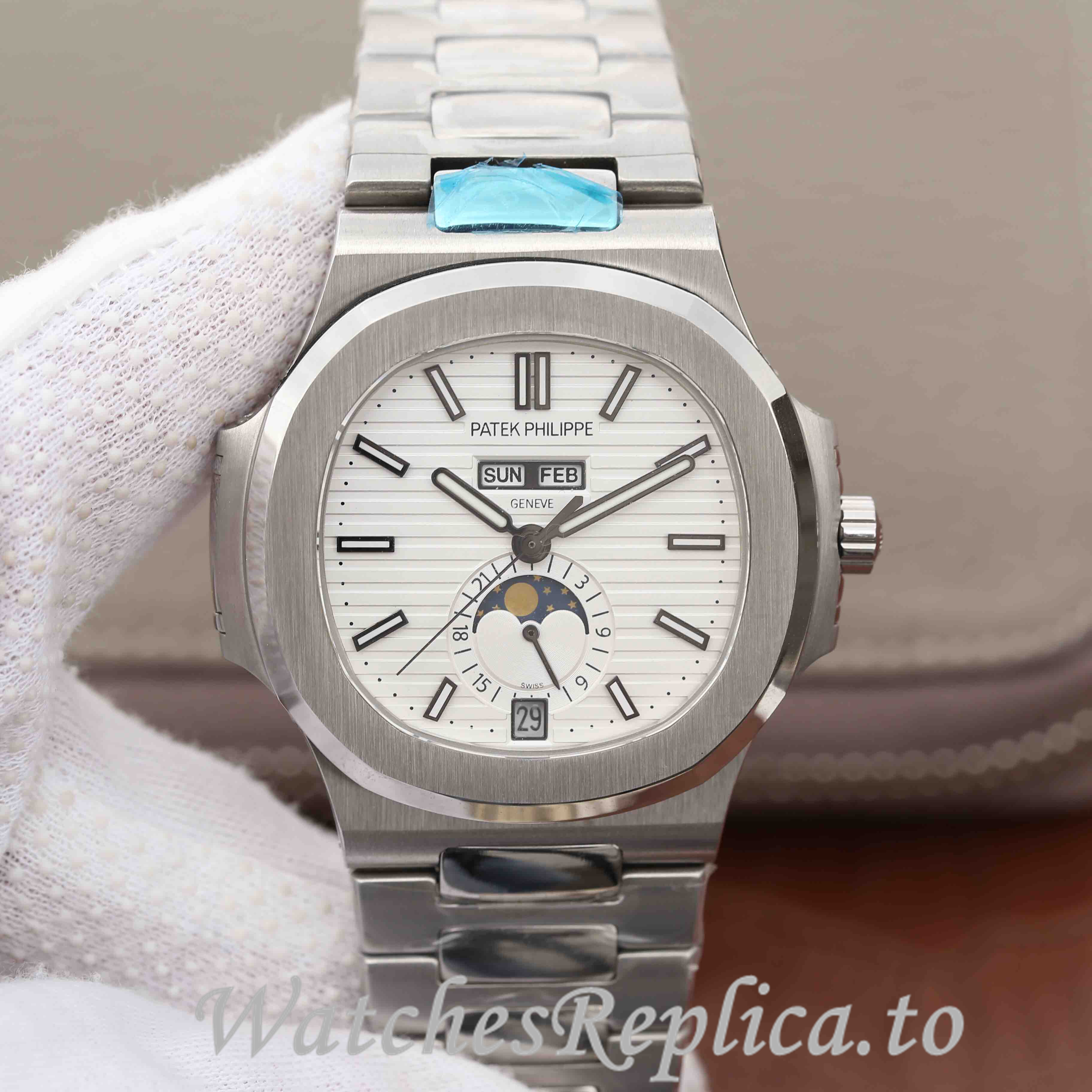 Patek Philippe Replica Nautilus 5726 Stainless steel strap 40.5MM - Replica Watches Shop