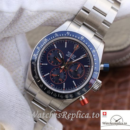 Swiss Rolex Daytona Replica Cool hand Brooklyn Stainless steel strap 40MM - Replica Watches Shop