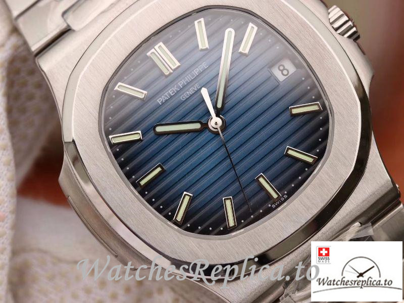 Swiss Patek Philippe Nautilus Replica 5711 006 Stick Markers 40MM - Replica Watches Shop