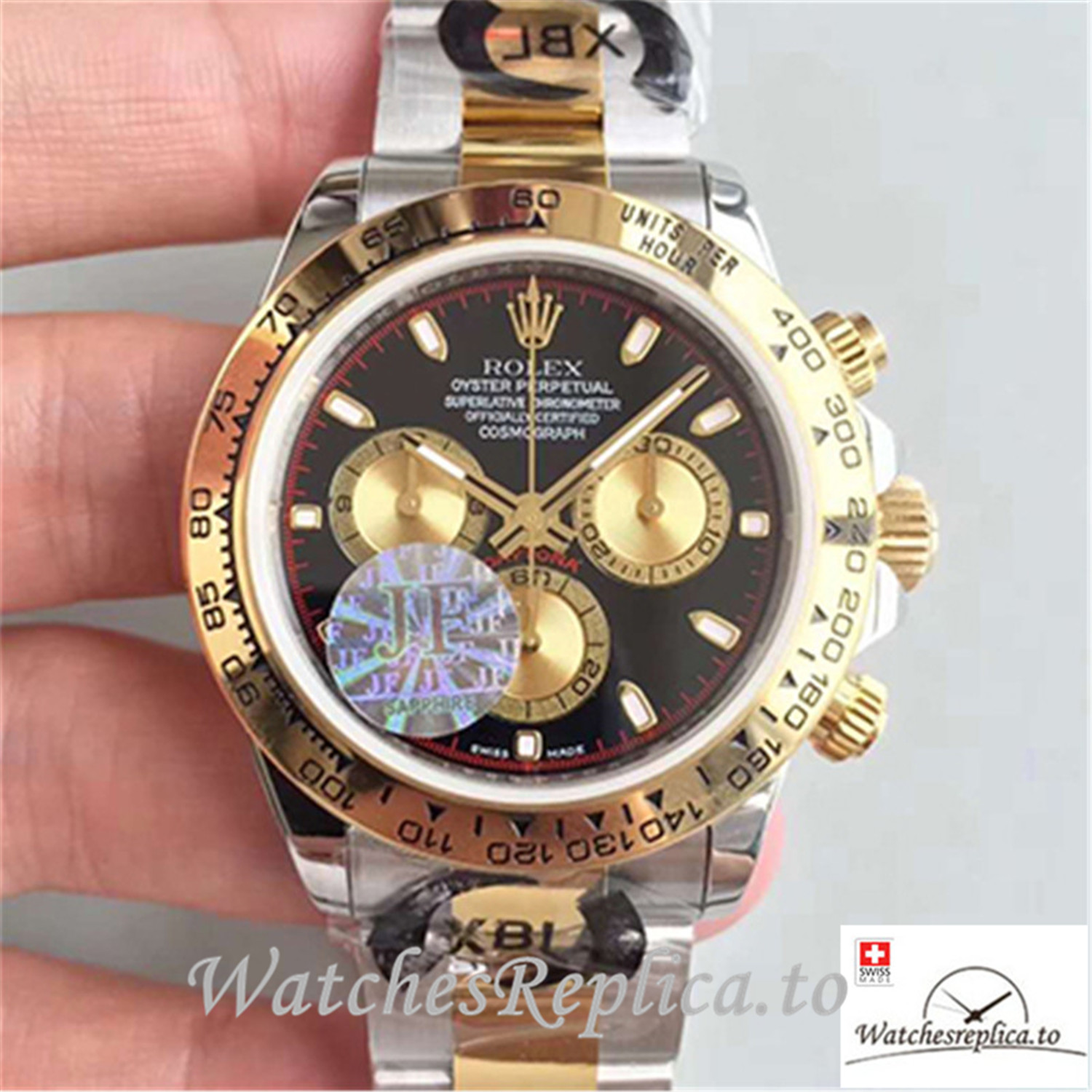 Swiss Rolex Daytona Cosmograph Replica 116503 001 Ceramic Bezel 40MM - Replica Watches Shop