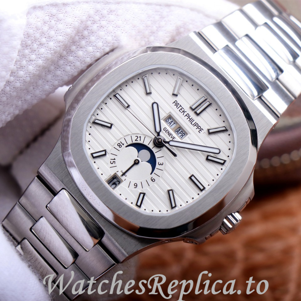 Patek Philippe Replica Nautilus 5726 Stainless steel strap 40.5MM - Replica Watches Shop