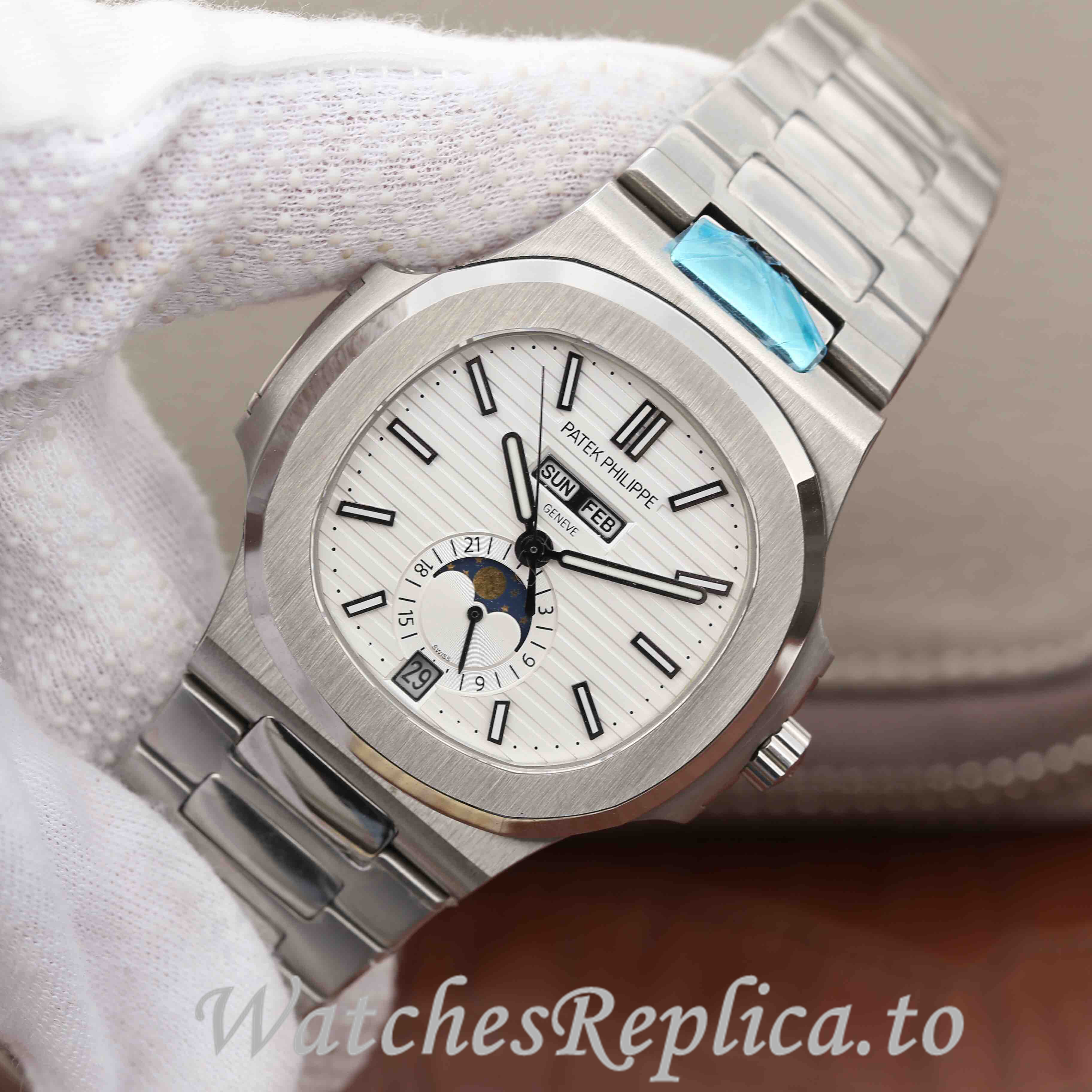 Patek Philippe Replica Nautilus 5726 Stainless steel strap 40.5MM - Replica Watches Shop