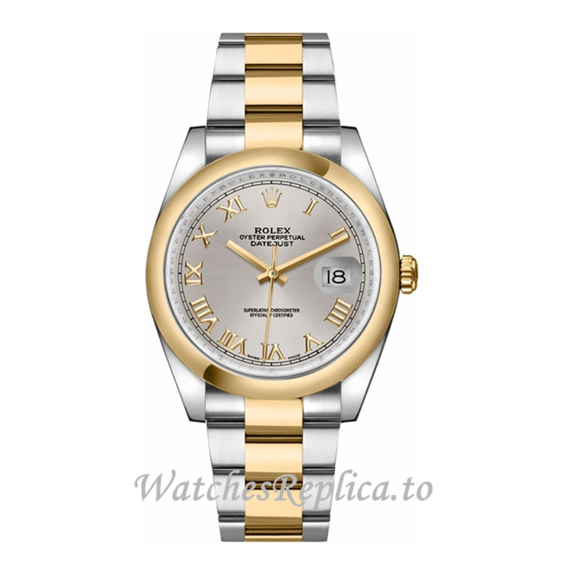 Replica Rolex Datejust 116203-2 36MM Stainless steel strap Mens Watch - Replica Watches Shop