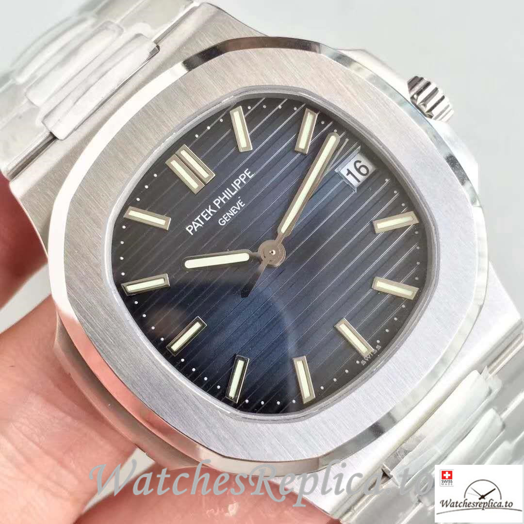 Swiss Patek Philippe Nautilus Replica 5711/1A-010 Stick Markers 40MM - Replica Watches Shop
