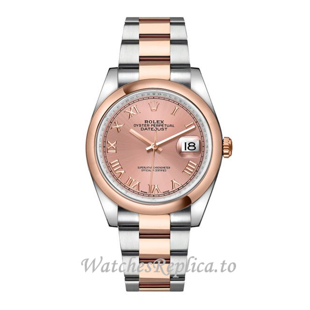 Replica Rolex Datejust 116201-18 36MM Stainless steel strap Mens Watch - Replica Watches Shop