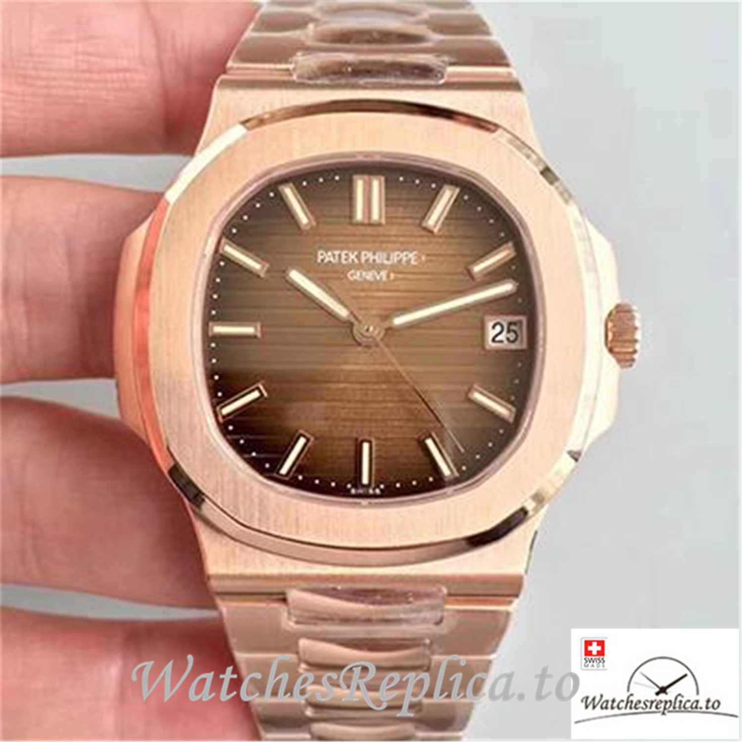 Swiss Patek Philippe Nautilus Replica 5711/1R-001 Stick Markers 40MM - Replica Watches Shop