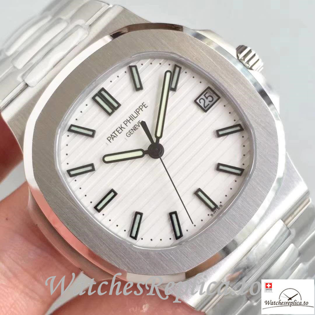 Swiss Patek Philippe Nautilus Replica 5711/1A-011 Stick Markers 40MM - Replica Watches Shop