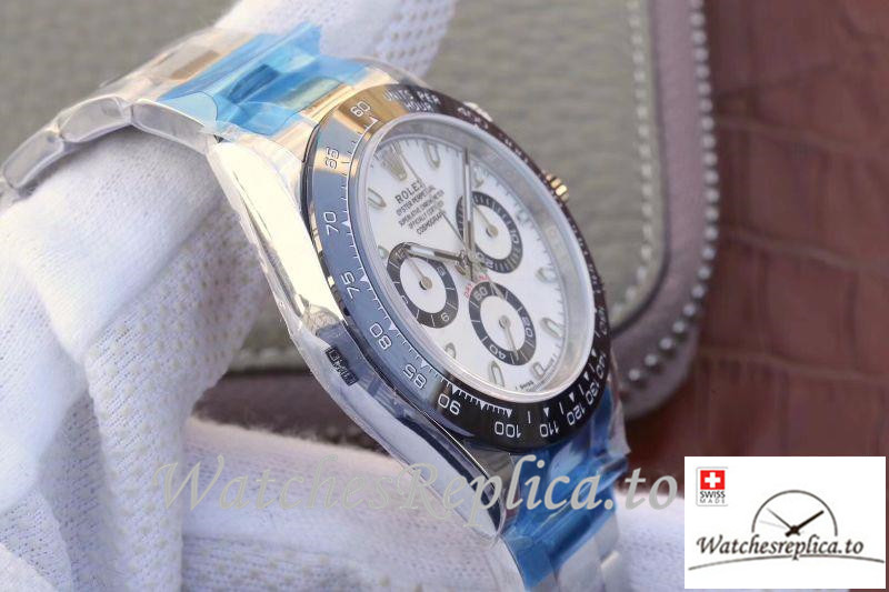 Swiss Rolex Daytona Cosmograph Replica 116500LN 001 Silver Strap 40MM - Replica Watches Shop