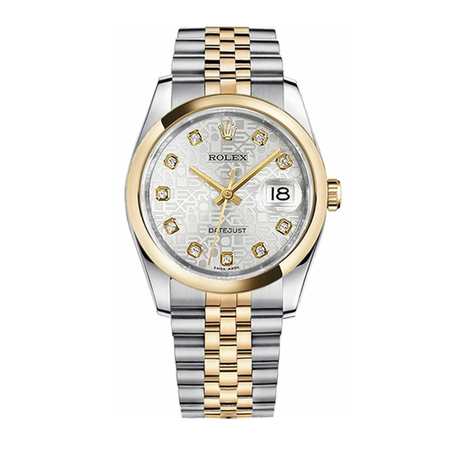 Replica Rolex Datejust 116203-24 36MM Stainless steel strap Mens Watch - Replica Watches Shop