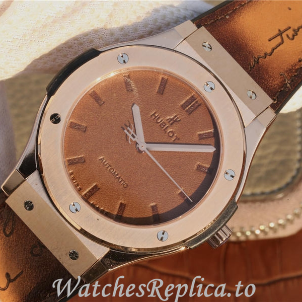 Hublot Replica 511.OX Leather strap 45MM - Replica Watches Shop