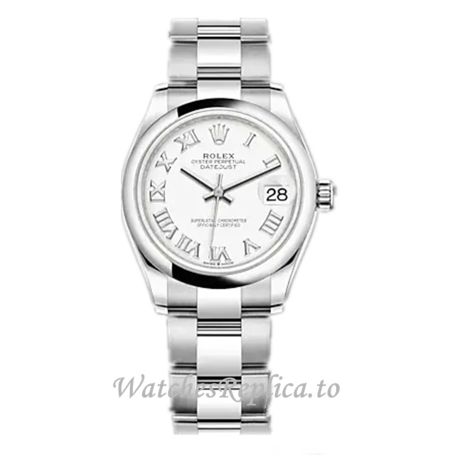 Replica Rolex Datejust m278240-0003 31MM Stainless Steel strap Ladies Watch - Replica Watches Shop