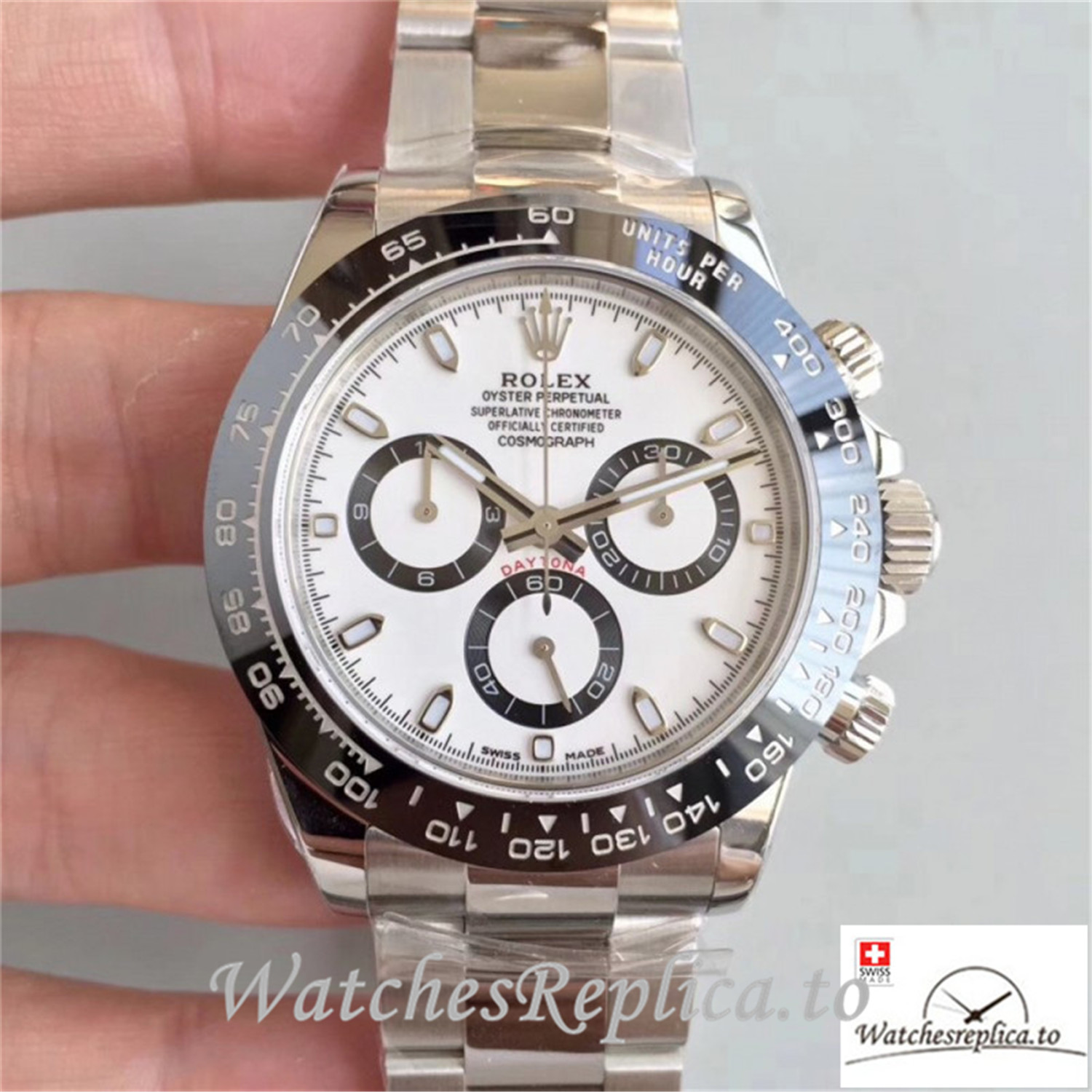 Swiss Rolex Daytona Cosmograph Replica 116500LN 002 Black Ceramic Bezel 40MM×13MM - Replica Watches Shop