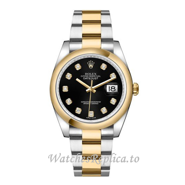 Replica Rolex Datejust 116203-32 36MM Stainless steel strap Mens Watch - Replica Watches Shop