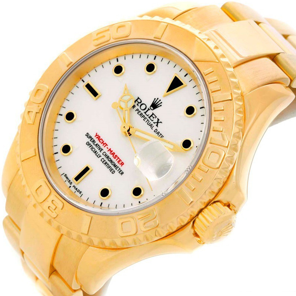 Rolex Yacht Master White Dial 16628 - Replica Watches Shop