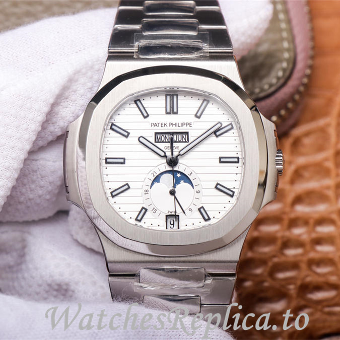 Patek Philippe Replica Nautilus 5726 Stainless steel strap 40.5MM - Replica Watches Shop