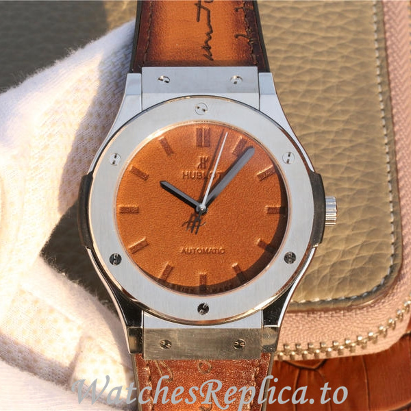 Hublot Replica 511.OX Leather strap 45MM - Replica Watches Shop