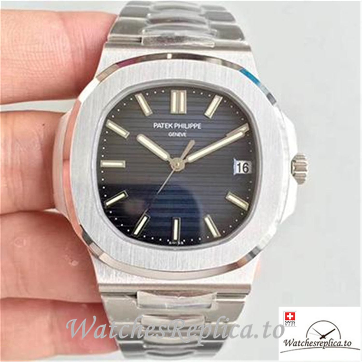Swiss Patek Philippe Nautilus Replica 5711/1A-010 Stick Markers 40MM - Replica Watches Shop