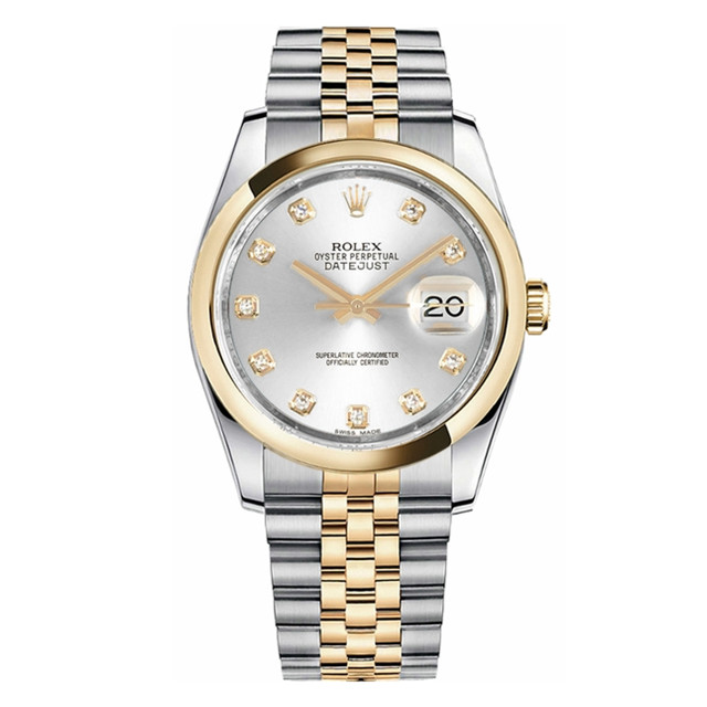 Replica Rolex Datejust 116203-27 36MM Stainless steel strap Mens Watch - Replica Watches Shop