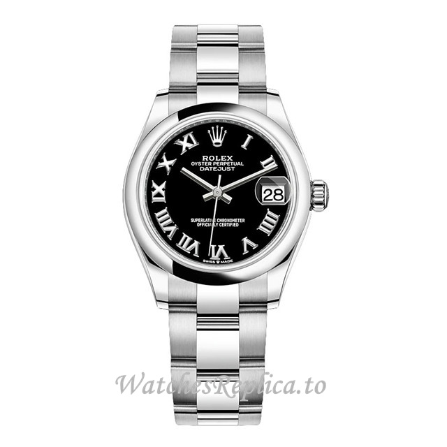 Replica Rolex Datejust m278240-0001 31MM Stainless Steel strap Ladies Watch - Replica Watches Shop