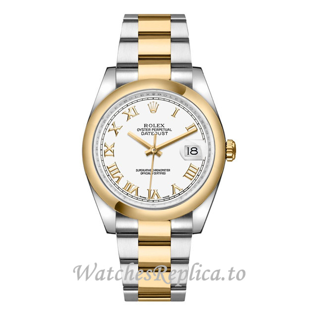 Replica Rolex Datejust 116203-1 36MM Stainless steel strap Mens Watch - Replica Watches Shop