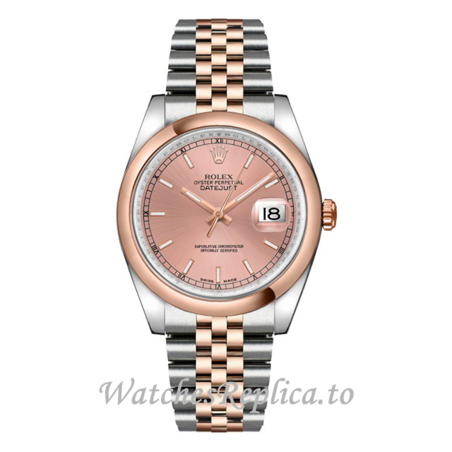 Replica Rolex Datejust 116201-12 36MM Stainless steel strap Mens Watch - Replica Watches Shop