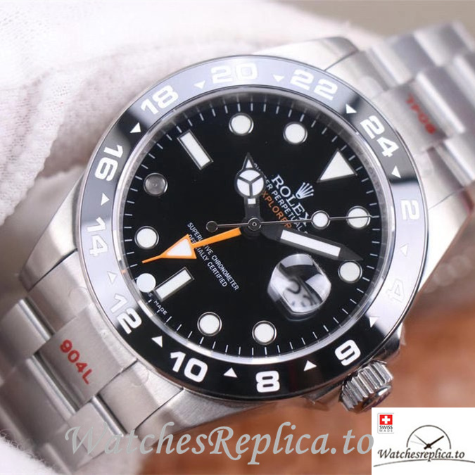 Swiss Rolex Explorer Replica 216570 77210 Stainless steel strap 42MM Black Dial - Replica Watches Shop