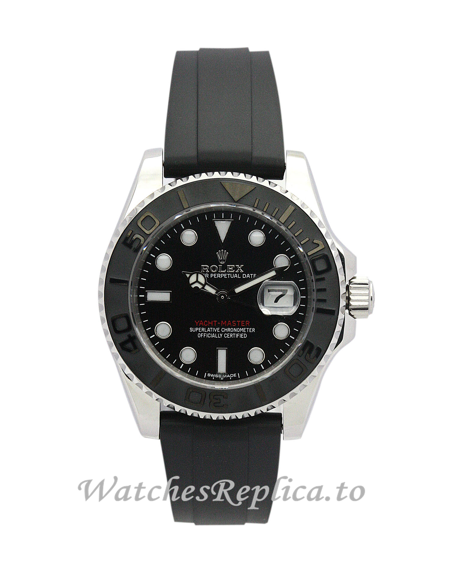 Rolex Yacht Master Black Dial 169622 - Replica Watches Shop