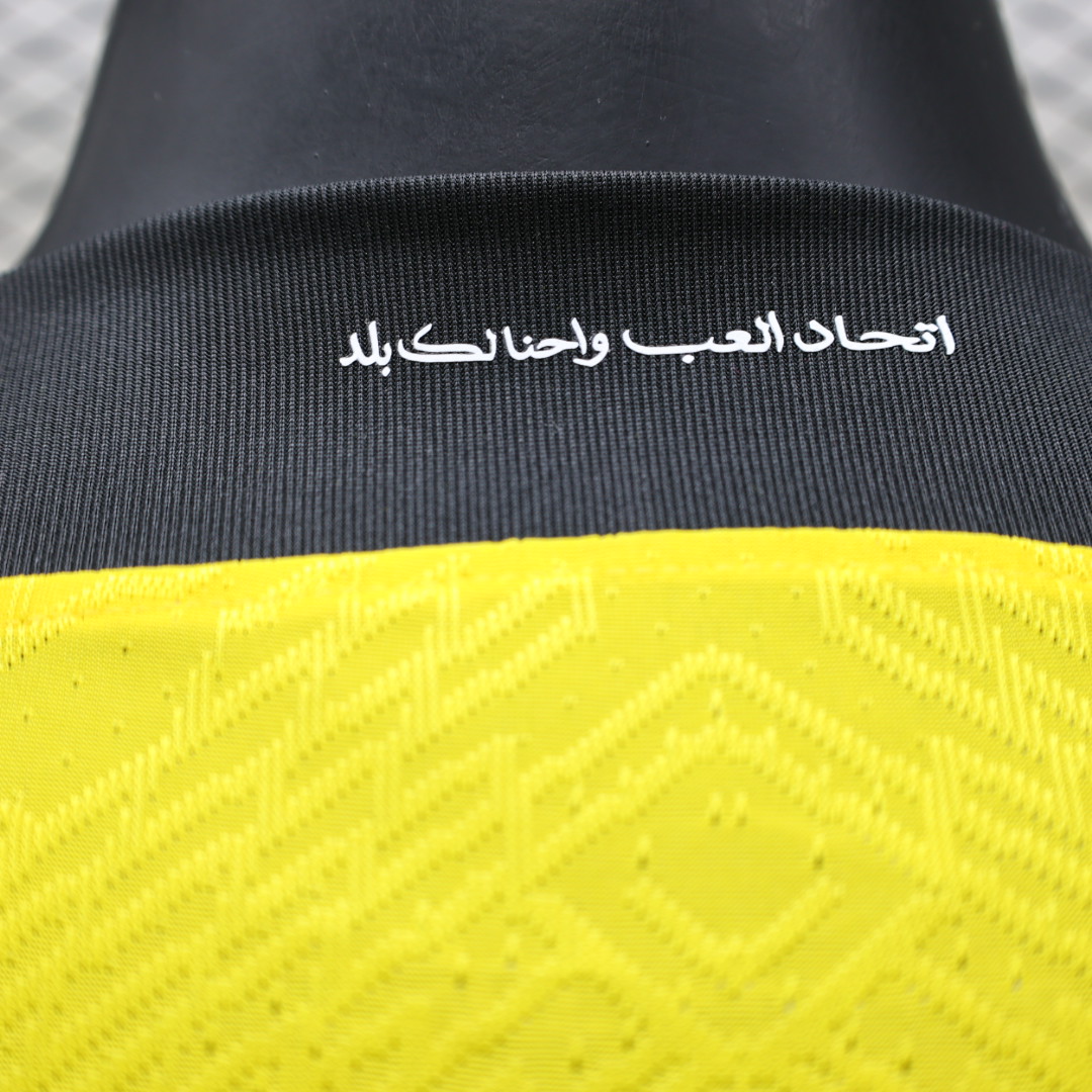 2024/2025 Player Version Al-Ittihad Home Football Shirt 1:1 Thai Quality