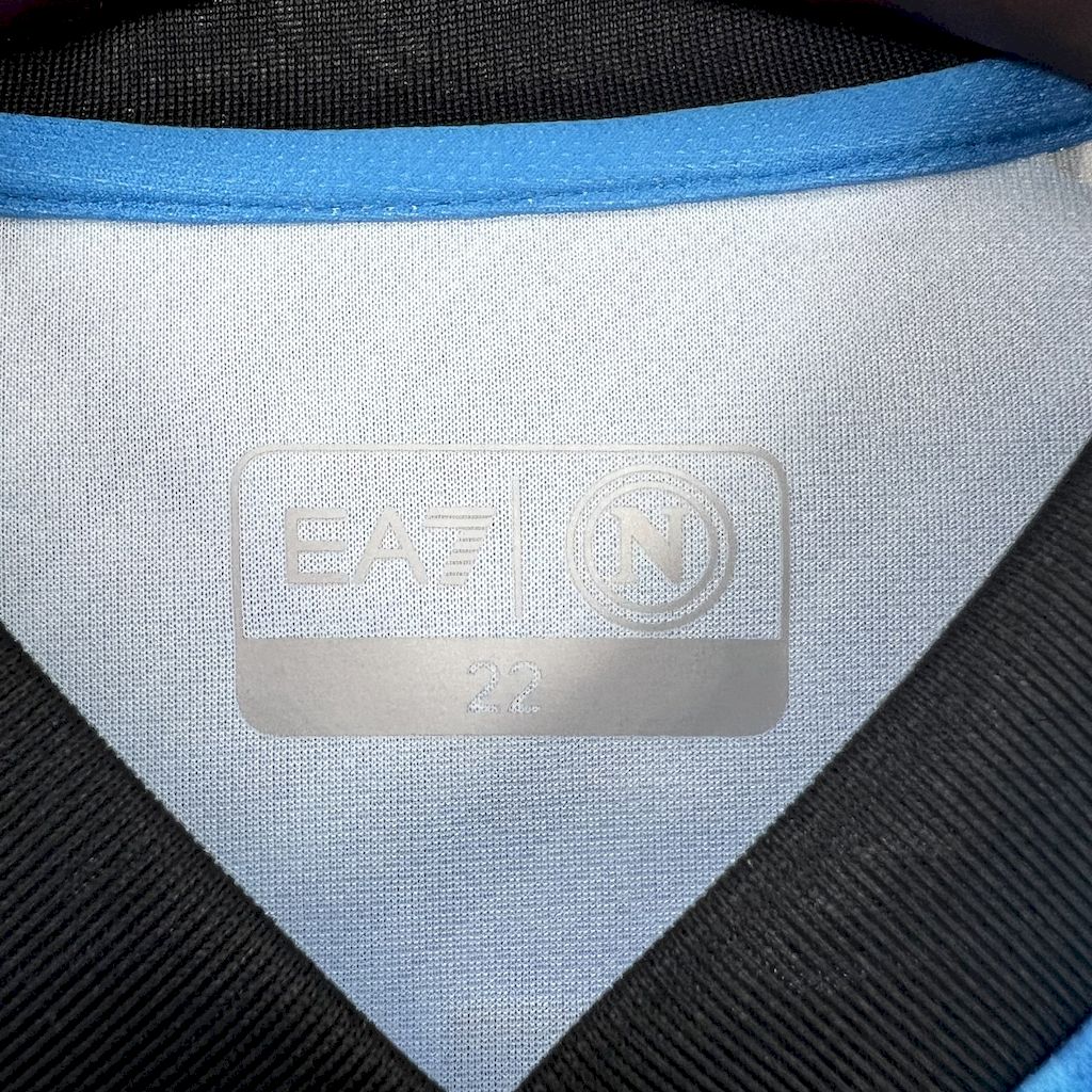 2024/2025 Napoli Pre-Match Football Shirt Kids Size 1:1 Thai Quality