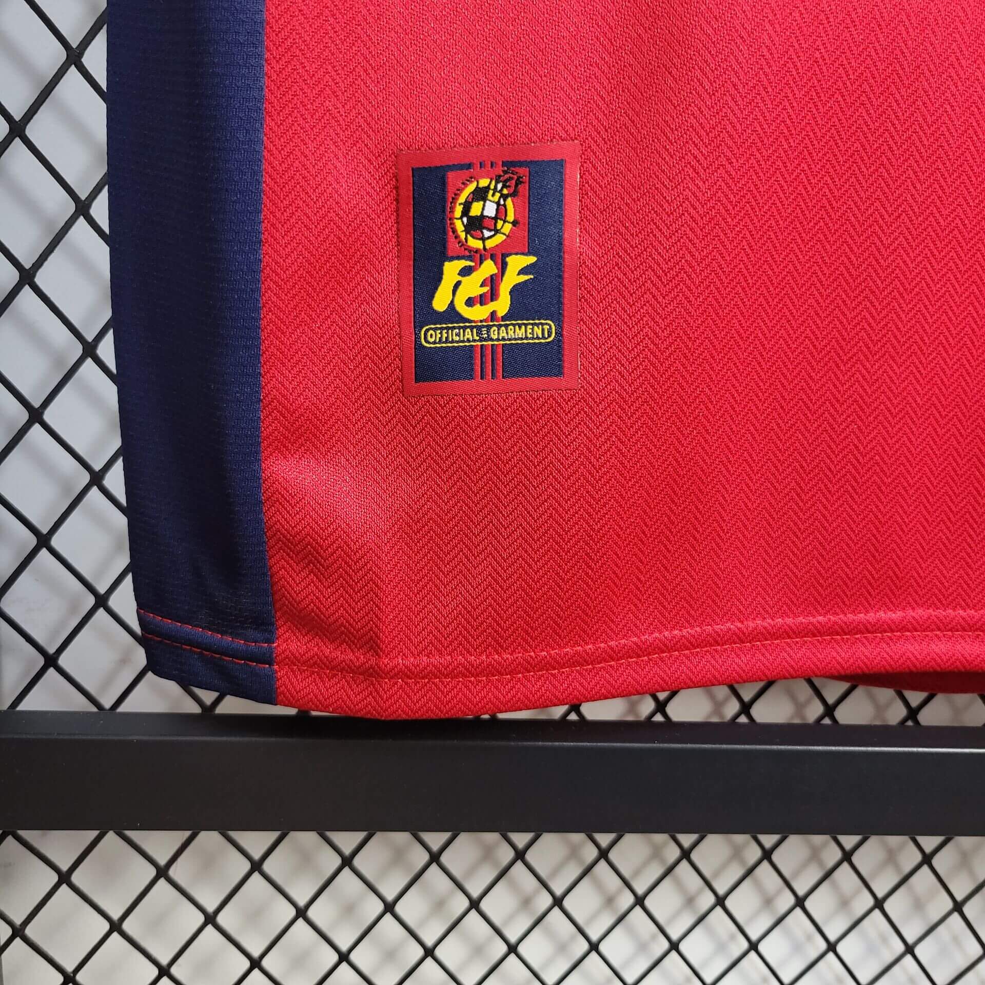 1998 Retro Spain Home Football Shirt