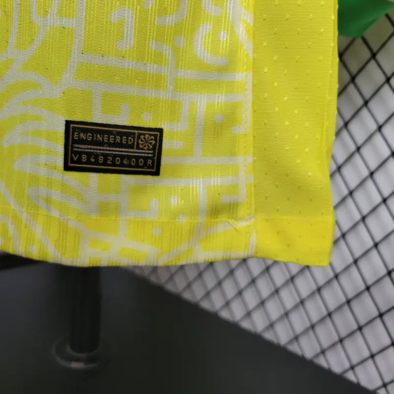 2024 Player Version Long Sleeve Brazil Home Football Shirt