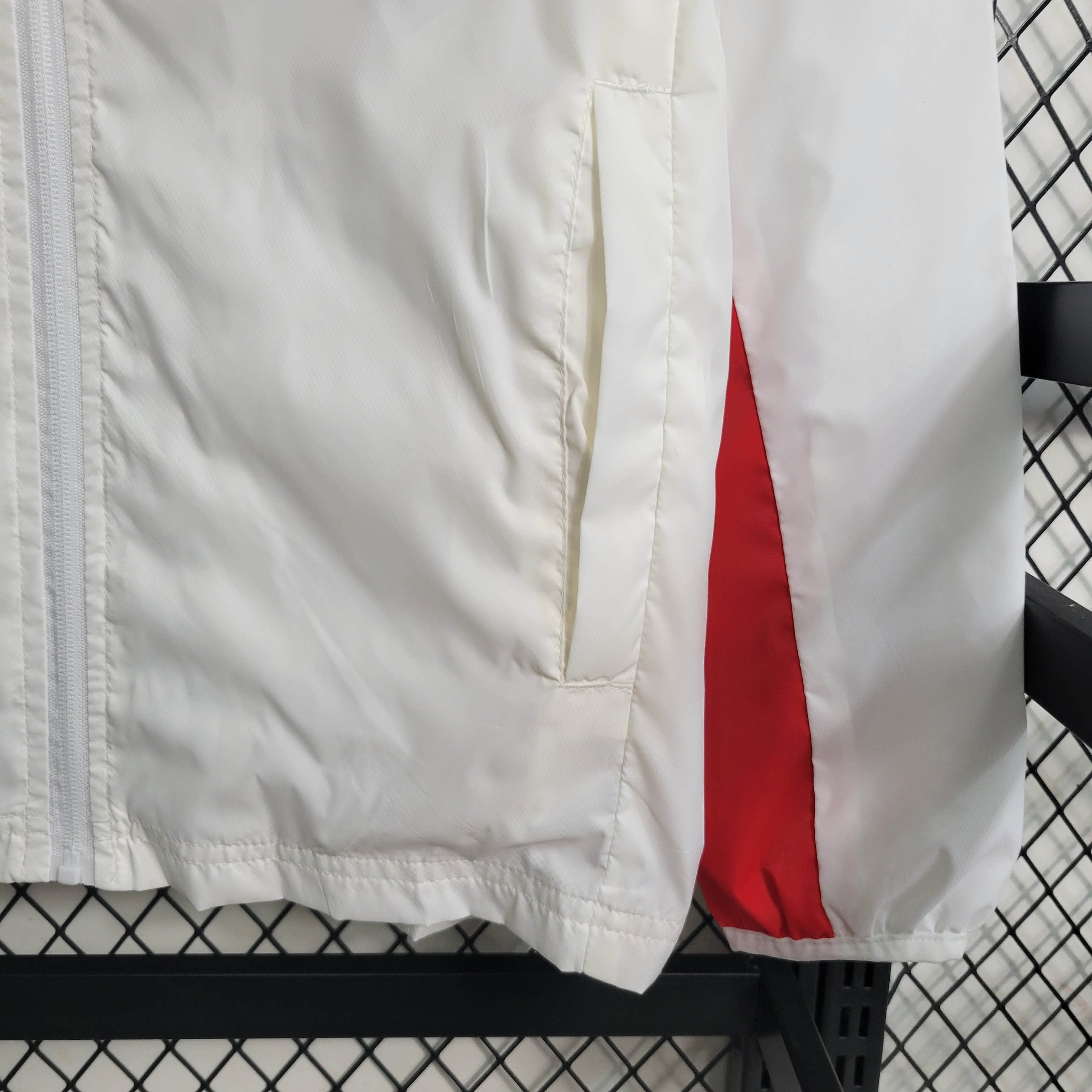 2023/2024 Barcelona Windbreaker White Football Shirt