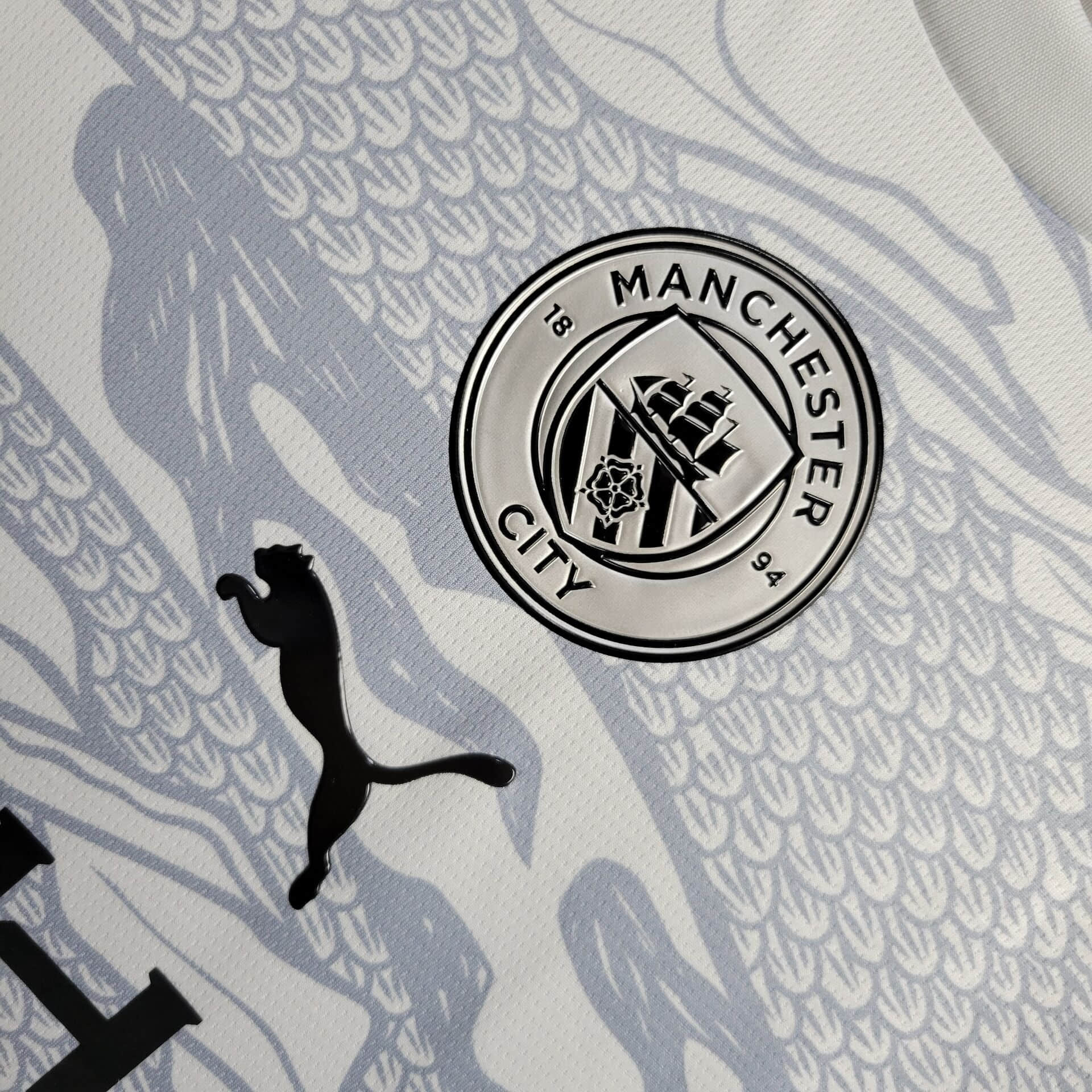 2024 Long Sleeve Manchester City Special Edition Year of the Dragon Football Shirt