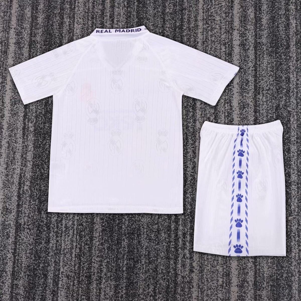 1996/1997 Retro Real Madrid HomeFootball Shirt Kids Size 1:1 Thai Quality