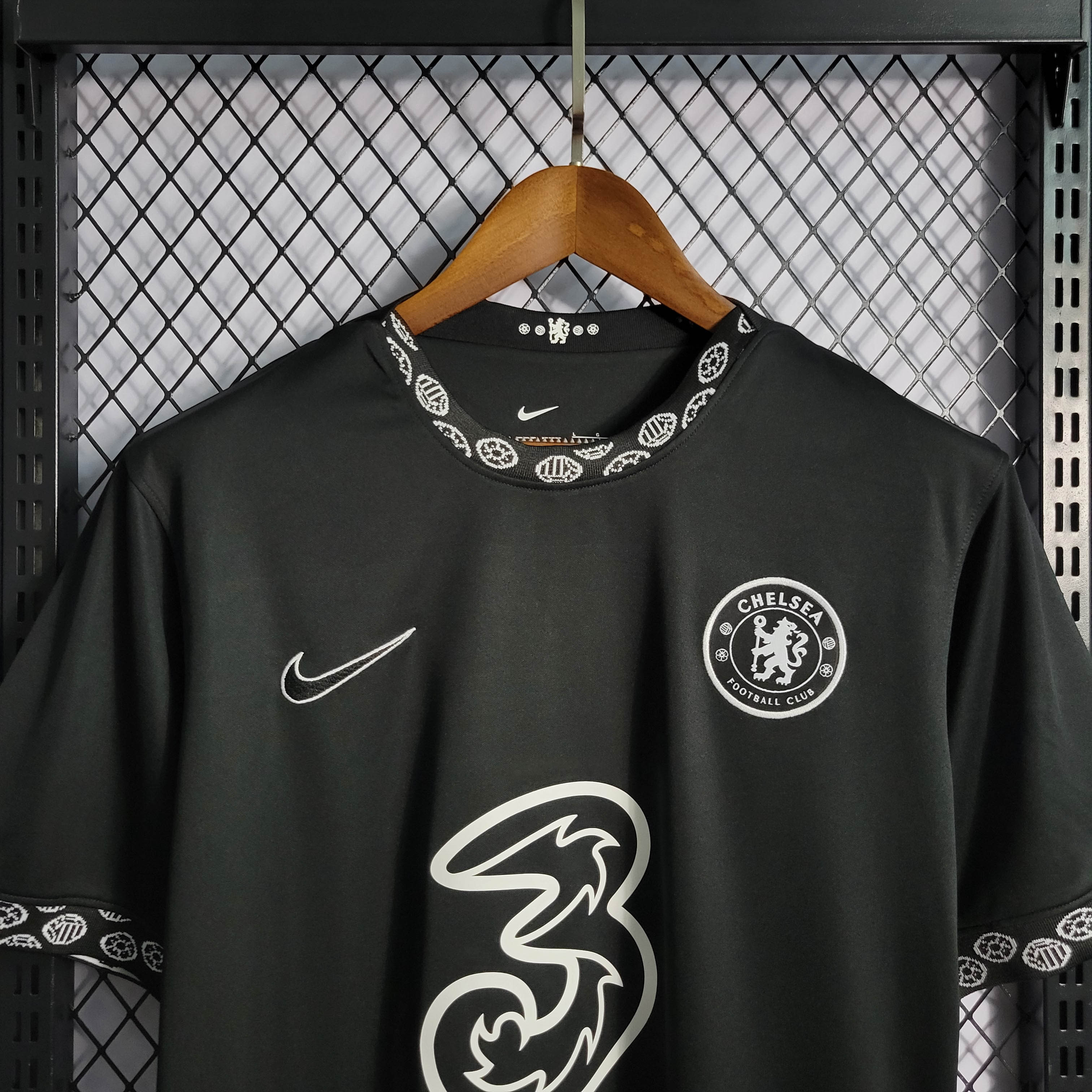 2022/2023 Chelsea Training Wear Black Football Shirt