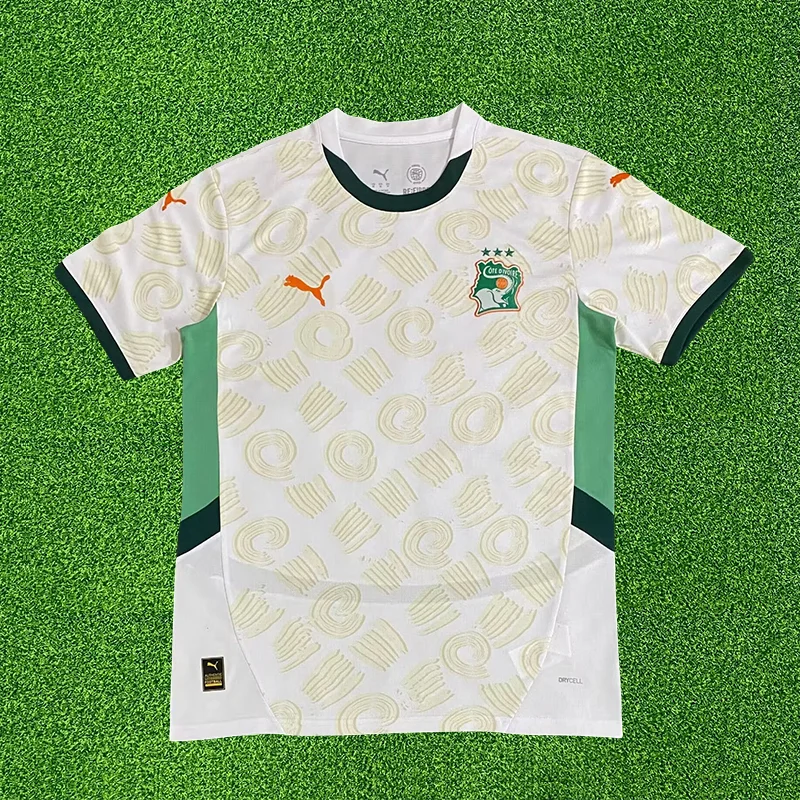 2024 Ivory Coast Away Football Shirt 1:1 Thai Quality