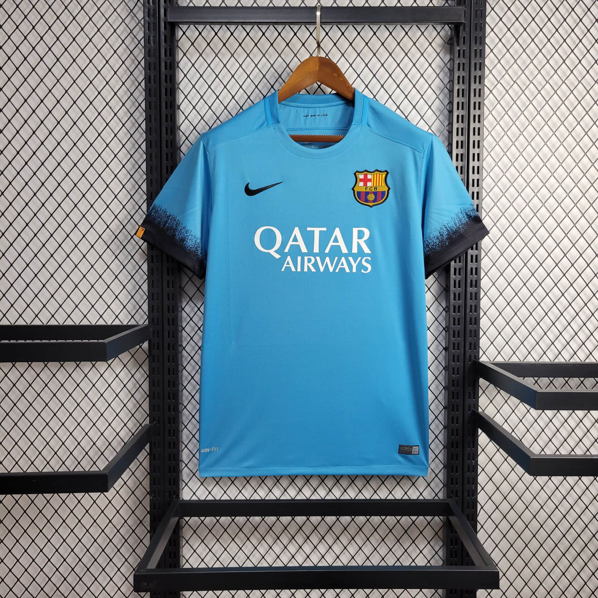 2015/2016 Retro Barcelona Third Away Football Shirt