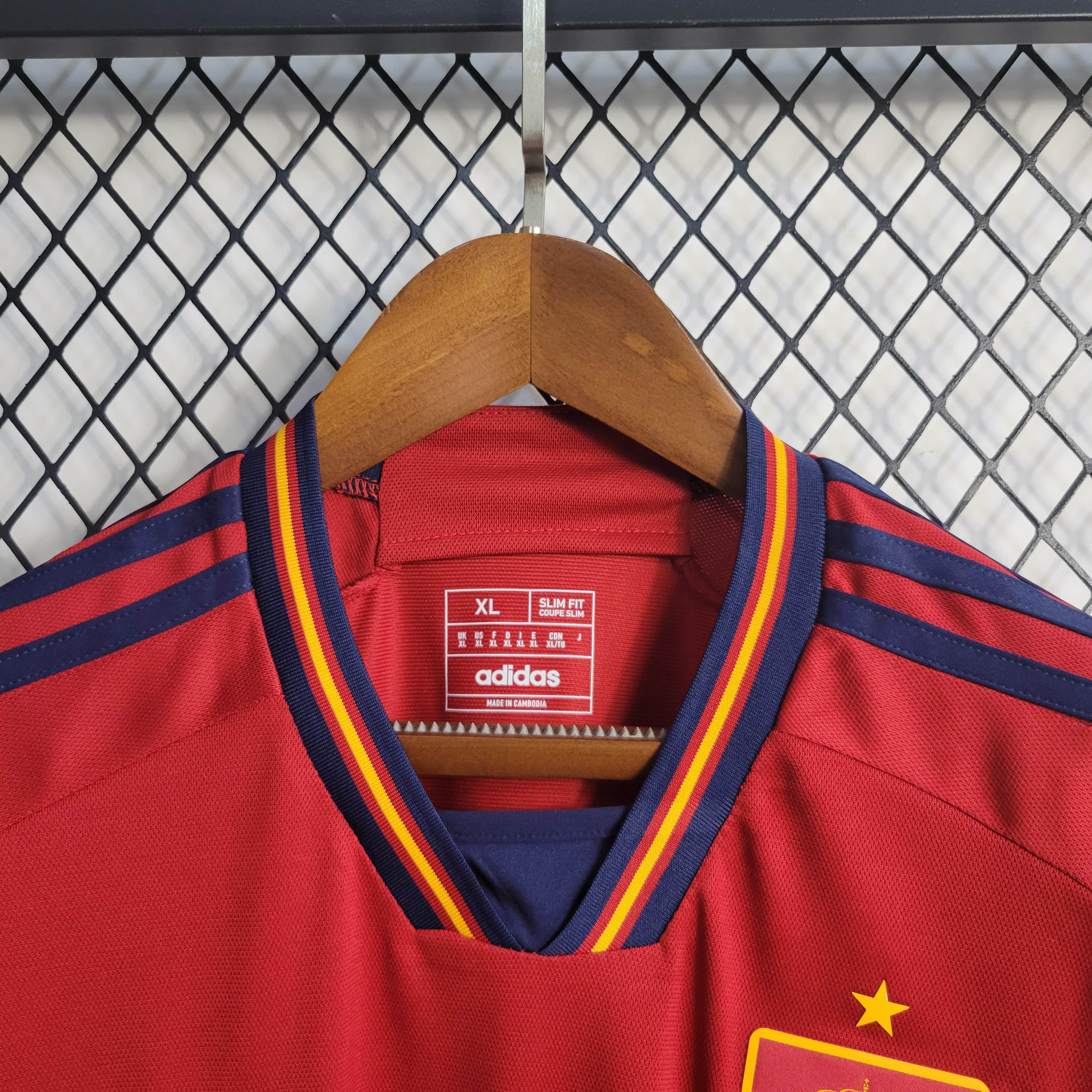 2022 Spain Home Football Shirt