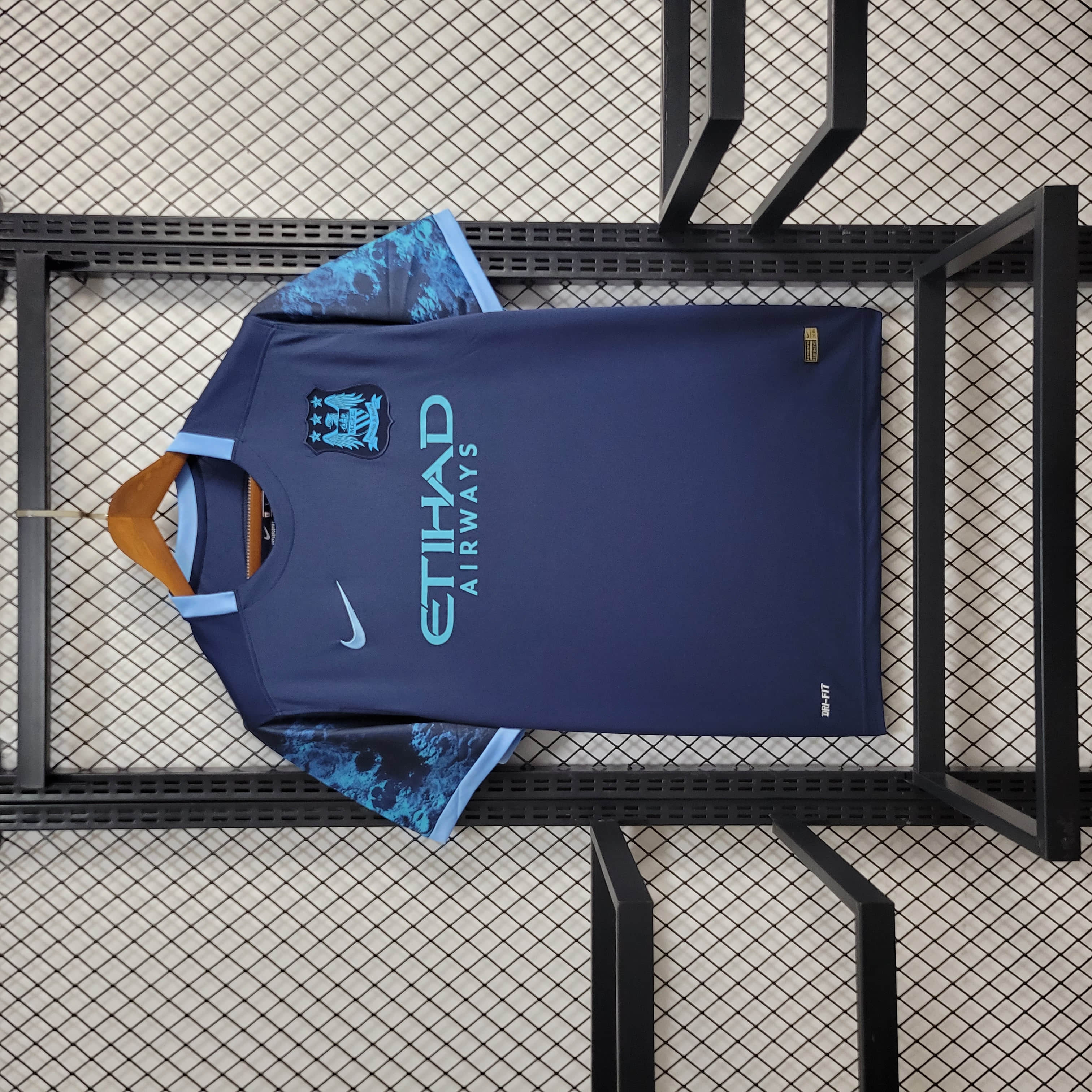 2015/2016 Retro Manchester City Away Football Shirt