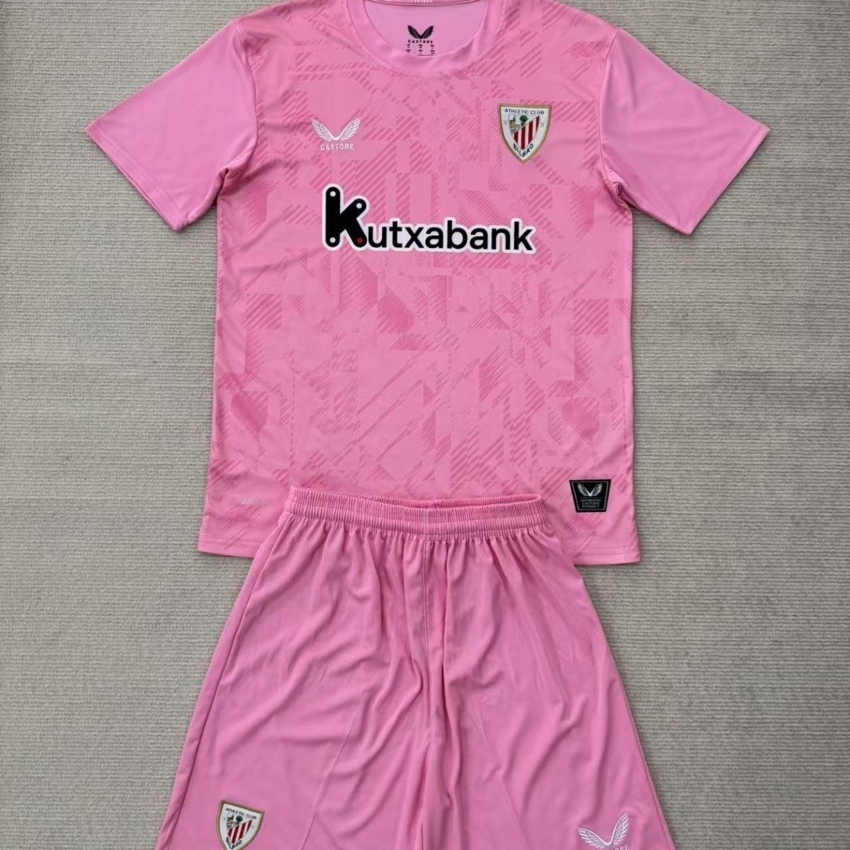 2025/2026 Athletic Bilbao GoalkeeperFootball Shirt Kids Size 1:1 Thai Quality