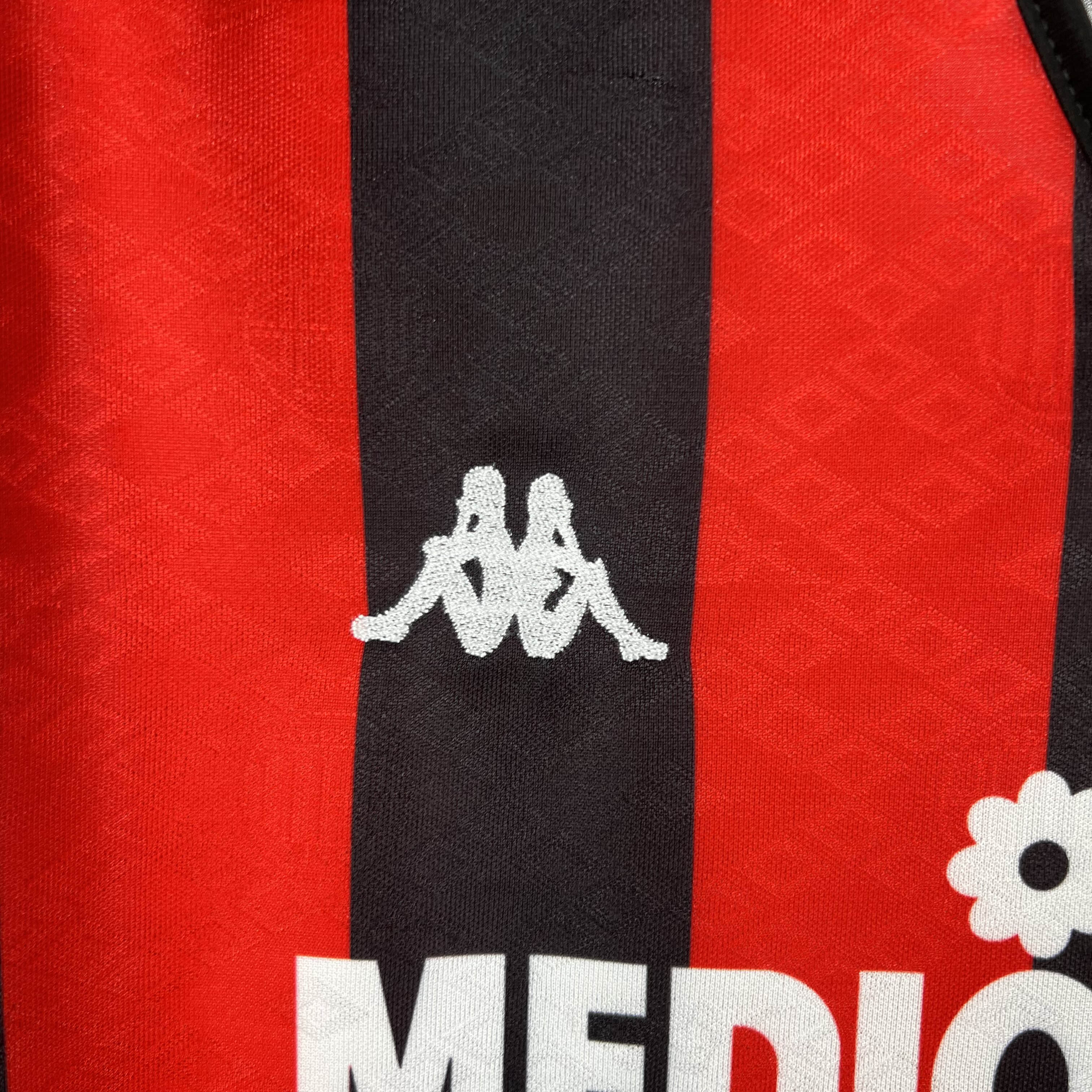 1989/1990 Retro AC Milan Home Football Shirt