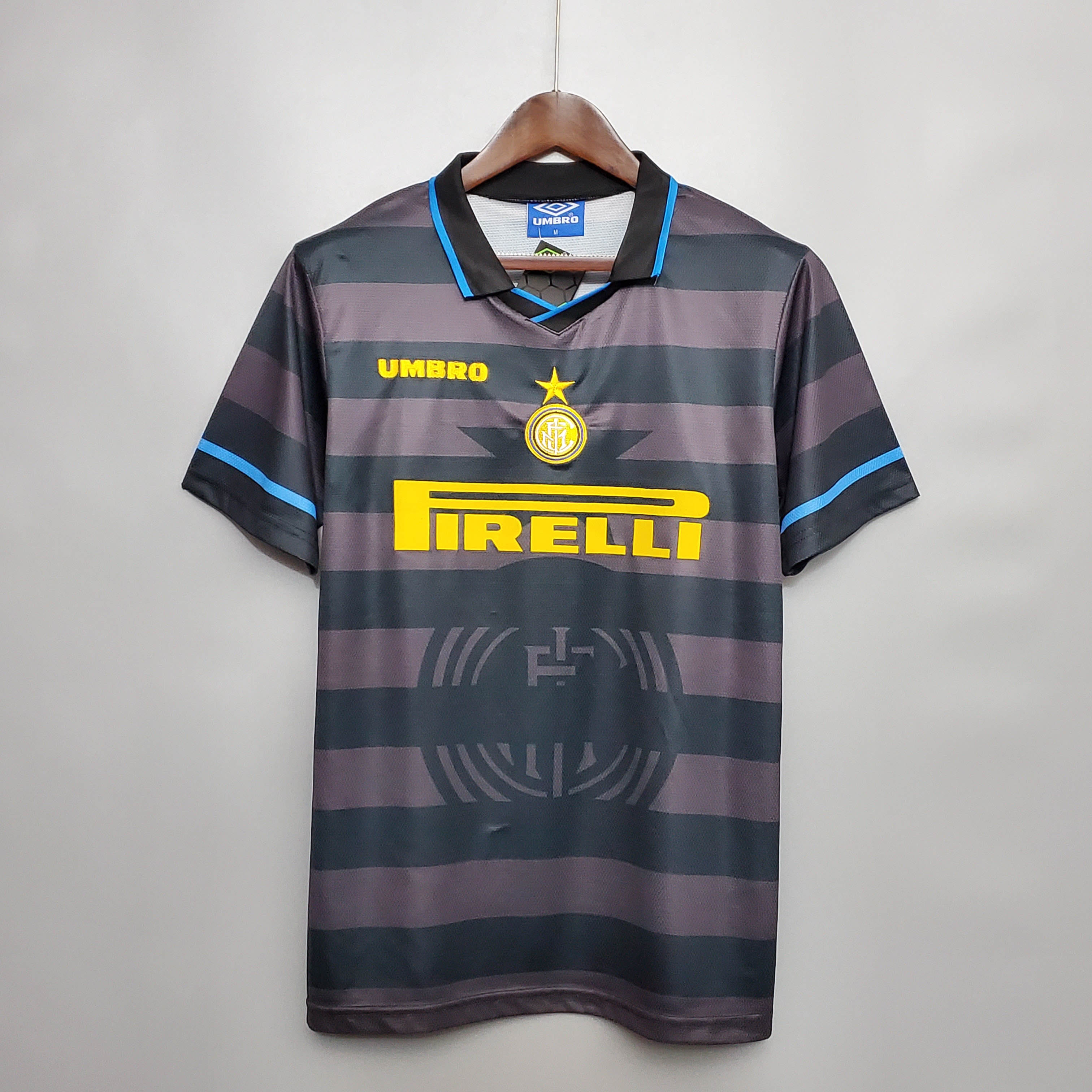 1997/1998 Retro Inter Milan Third Away Football Shirt 1:1 Thai Qualit