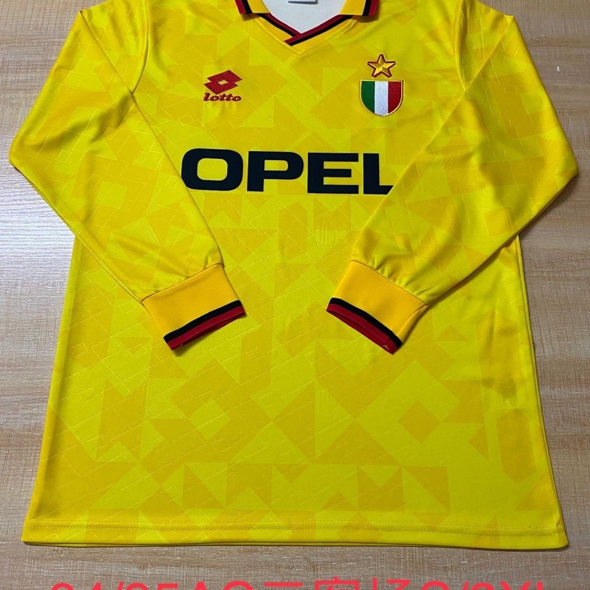 1994/1995 Retro Long sleeve Ac MilanAway Football shirt 1:1 Thai Quality