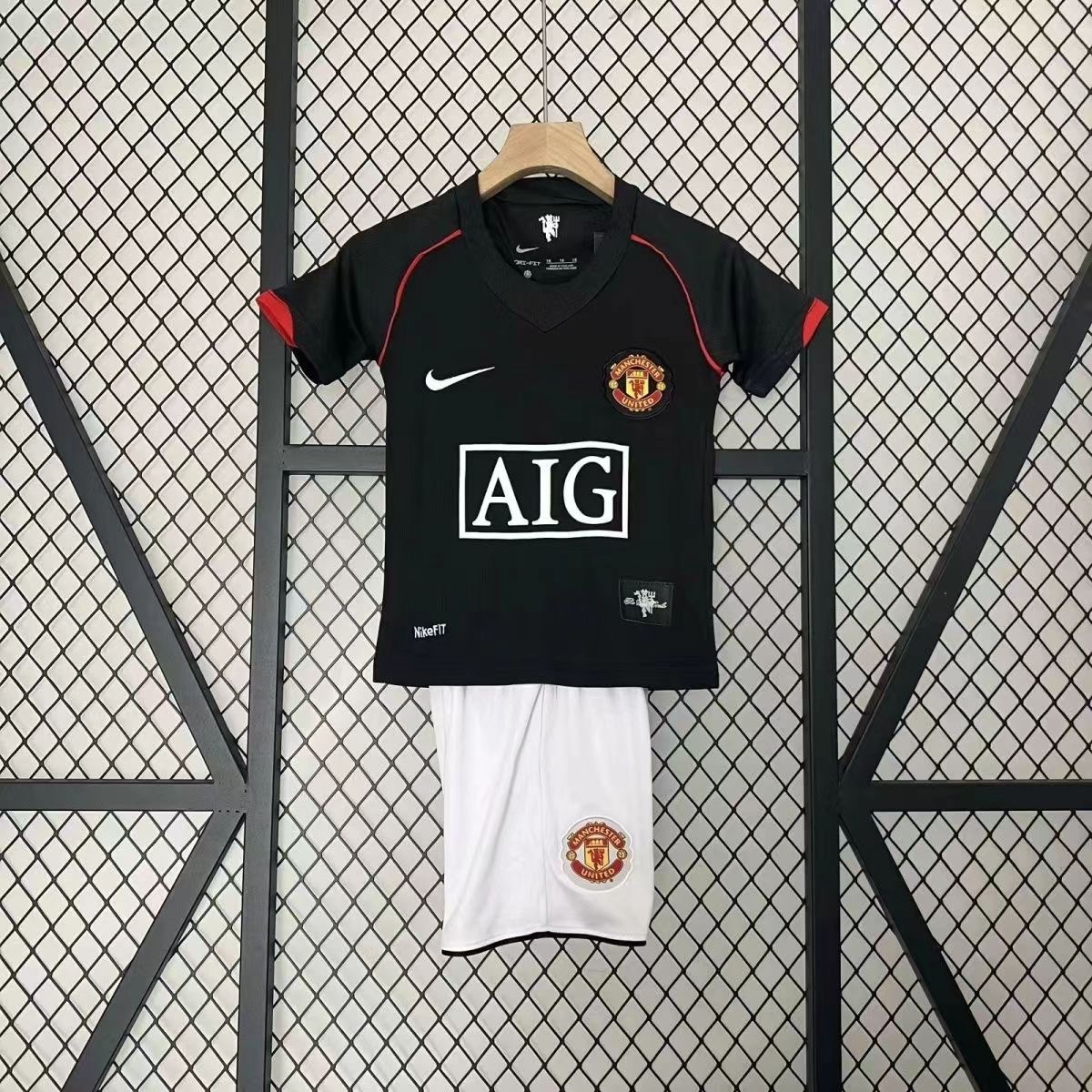 2006/2007 Retro Manchester United Away Football Shirt Kids Size