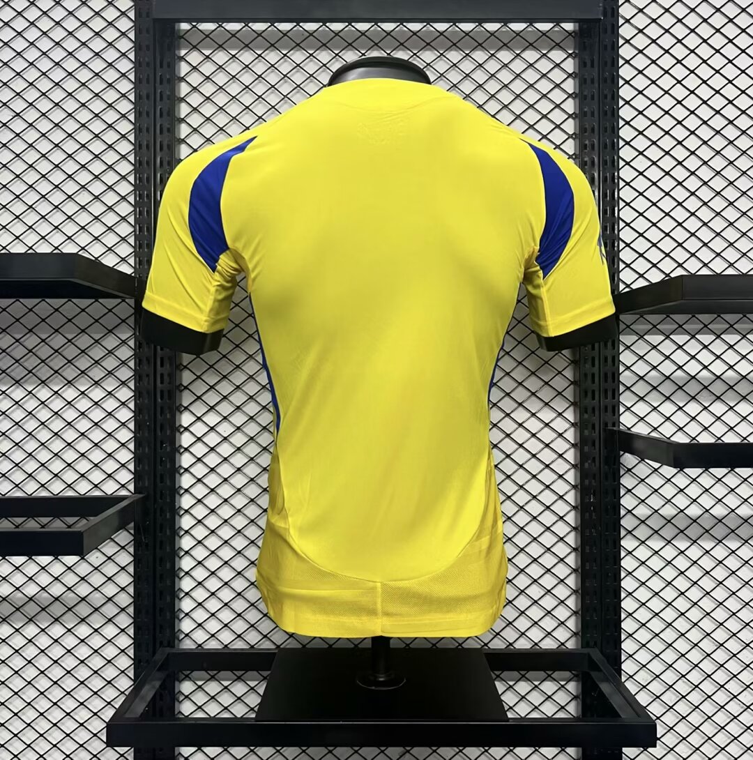 2024/2025 Player Version Al-Nassr Home Football Shirt
