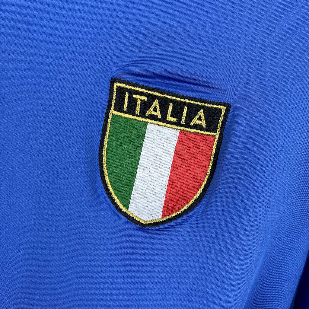 2000 Retro Long Sleeve Italy Home Football Shirt 1:1 Thai Quality
